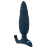 ANOS Plug vibrant Butt Thrust 14.5 x 4cm Bleu